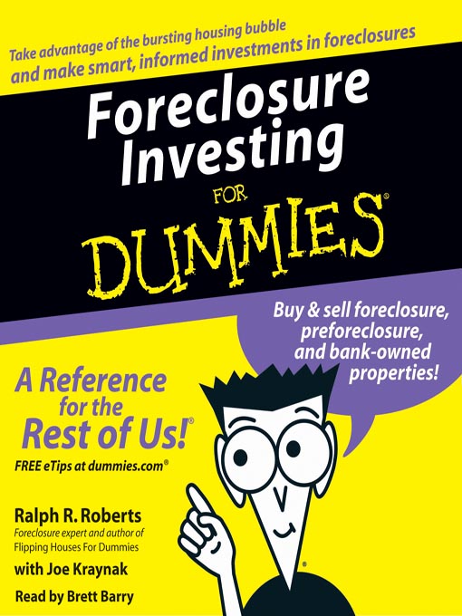 Title details for Foreclosure Investing for Dummies® by Ralph R. Roberts - Available